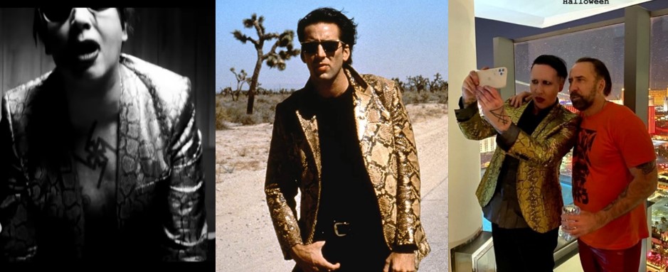 God's Gonna Cut You Down snake jacket vs Wild At Heart