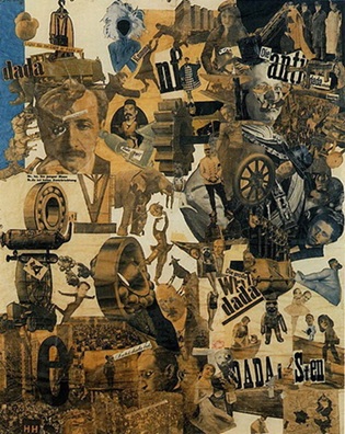Cut with the Kitchen Knife Through the Beer-Belly of the Weimar Republic by Hannah Hoch