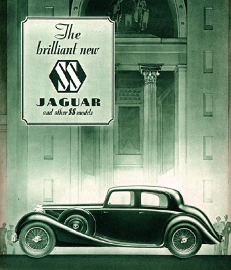 Jaguar SS Car commercial