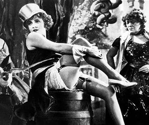 Marlene Dietrich as Lola Lola in The Blue Angel