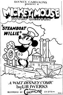 Steamboat Willie poster