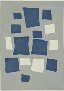 Squares Arranged According to the Laws of Chance by Hans Arp